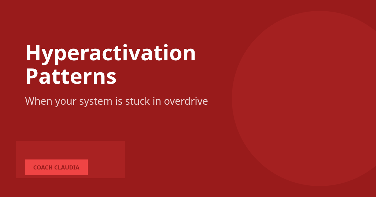 Going Fast, Hard, and Numb: Understanding Hyperactivation Coping